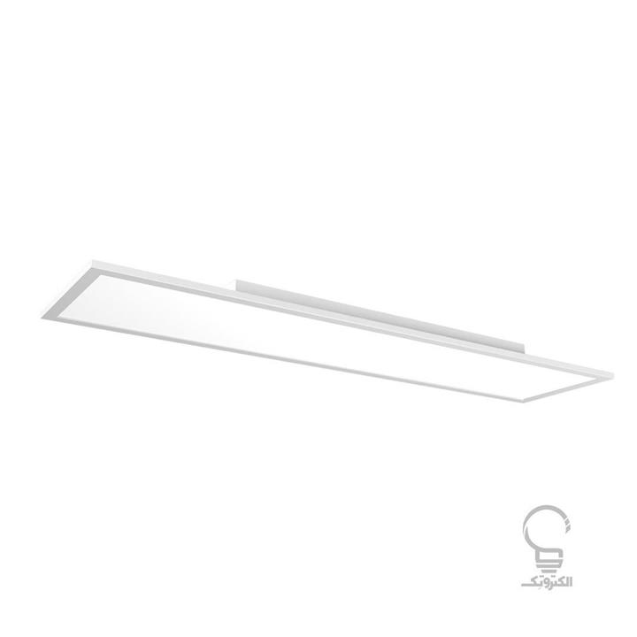 پنل LED روکار 30×120 مدل لدیلوکس 52 وات با صفحه سفید ساتن مازی نور